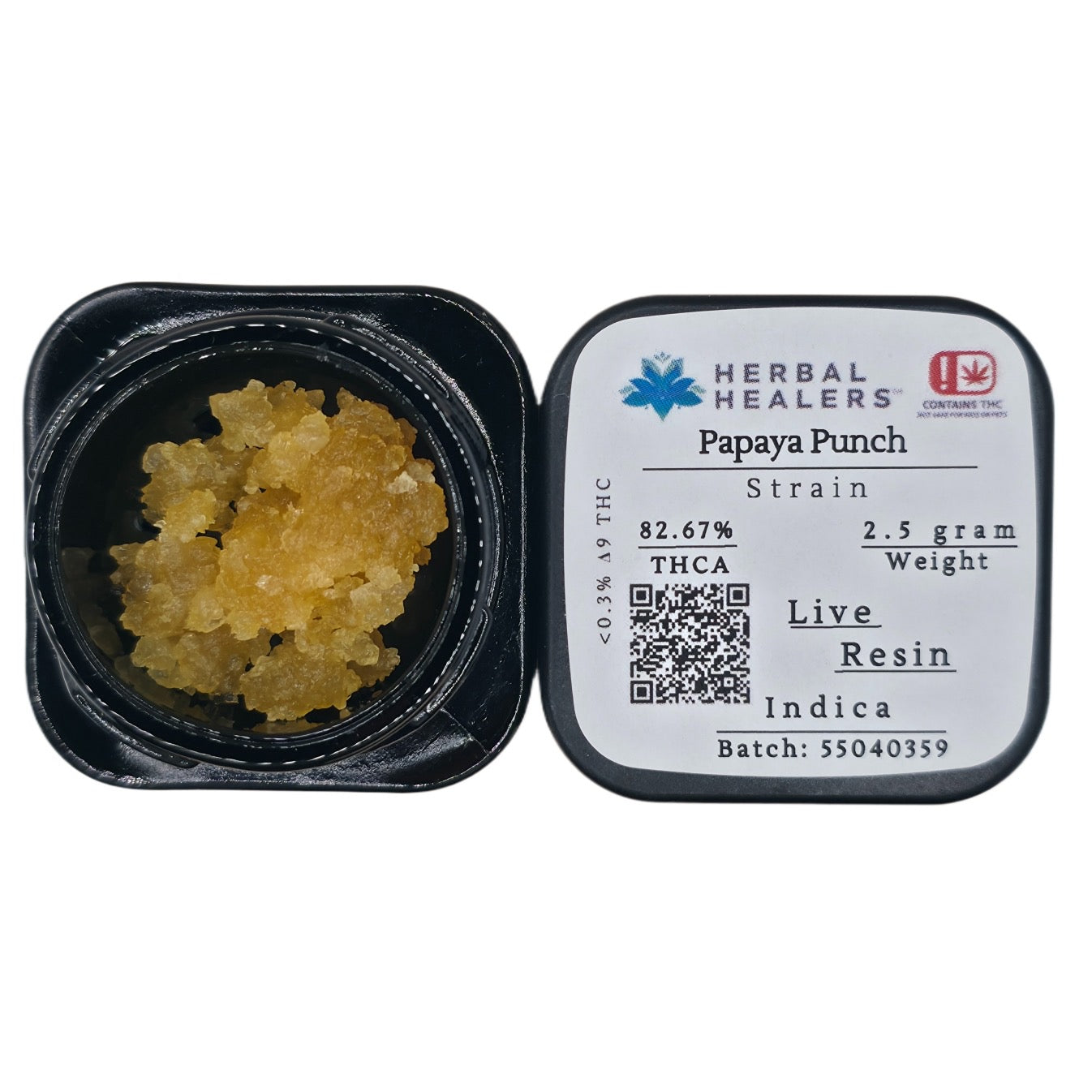 Papaya Punch Live Resin (Indica - 82.67% THCA)
