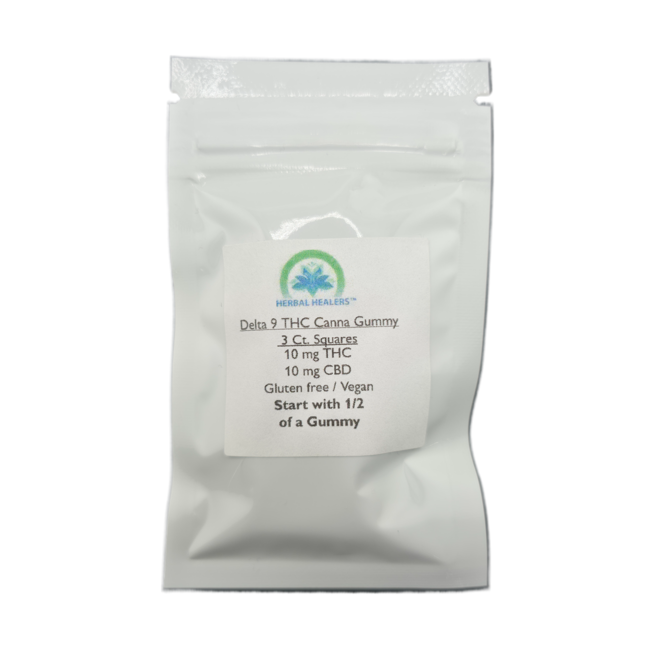 Assorted Flavor Gummies 1:1 D9 & CBD - 10ct