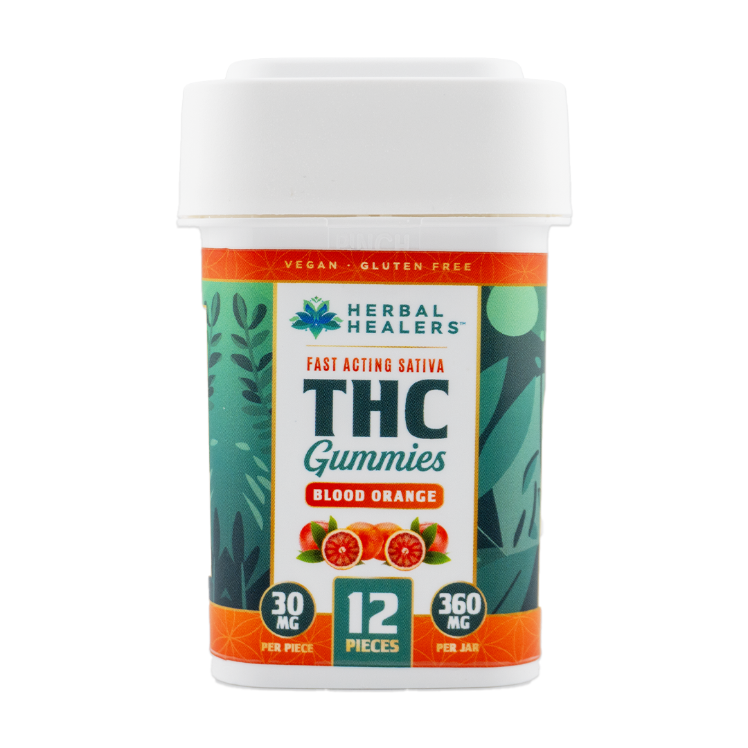 30mg THC Gummies - Blood Orange - Sativa