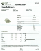 Grape Bubblegum Indoor (Indica- 26.15% THCA)