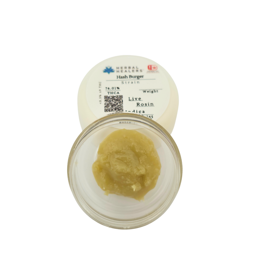 Hash Burger Tier 2 Rosin (Indica -76.07% THCA)