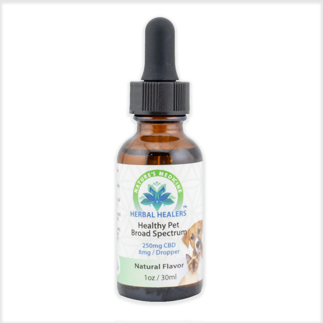 250mg Healthy Pet Broad Spectrum CBD Tincture