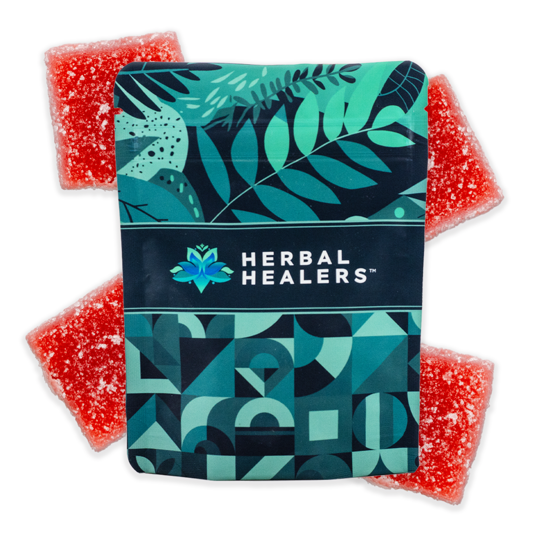 Rest - Wild Berry Nighttime Gummies - CBD + CBN + THC - 15 Count - Indica