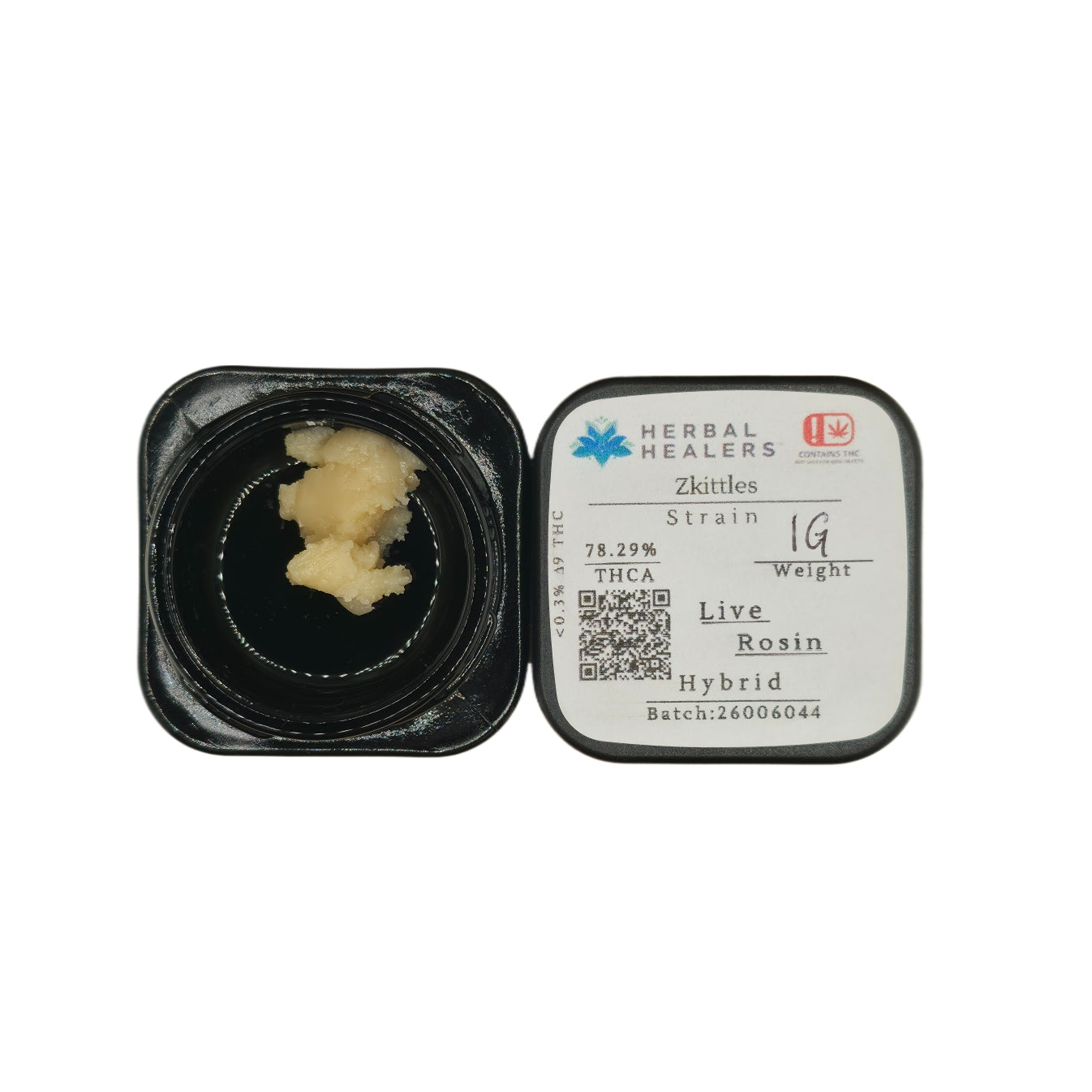 Zkittlez Tier 1 Live Rosin (Hybrid - 78.29% THCA)