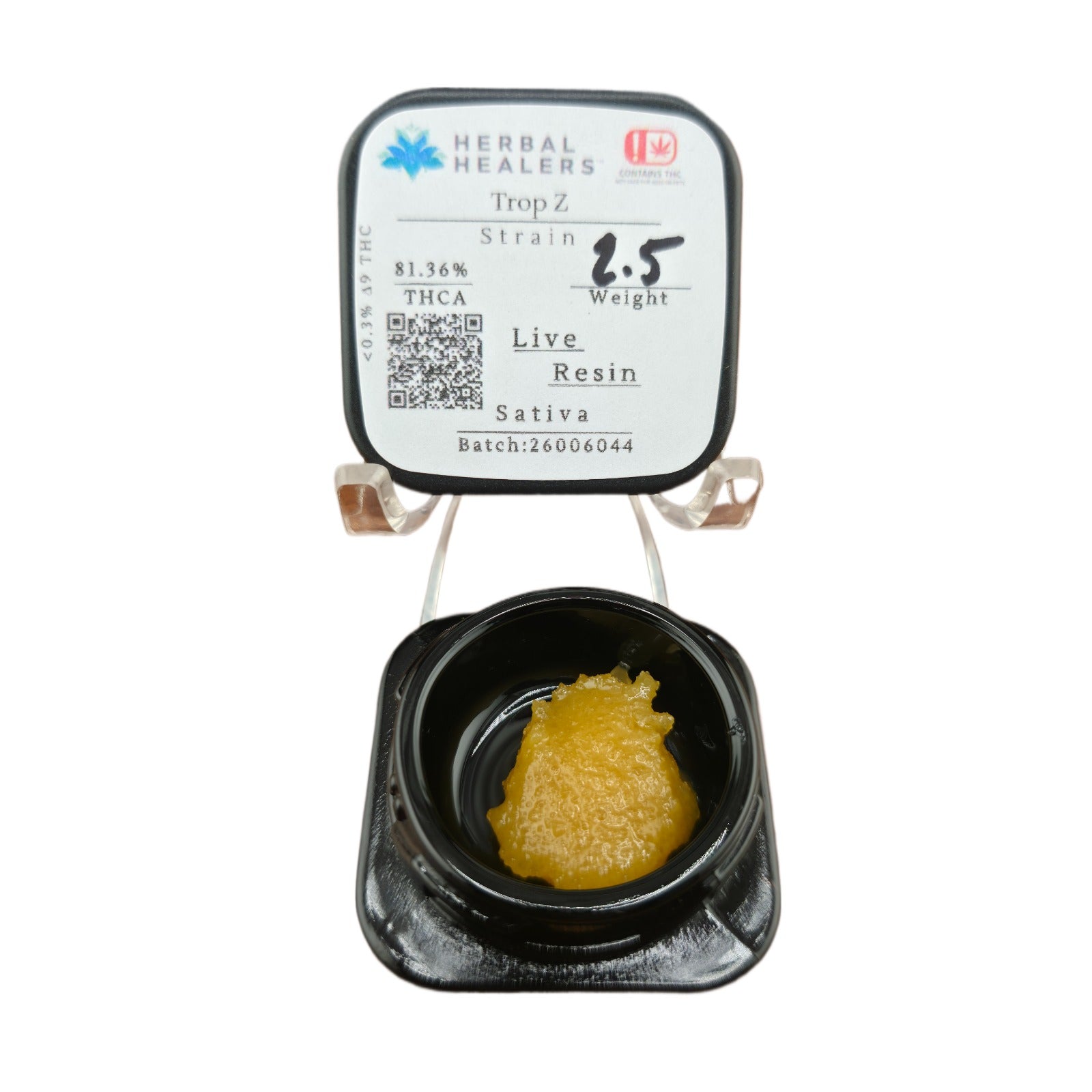 Trop Z Live Resin (Sativa - 81.35% THCA)