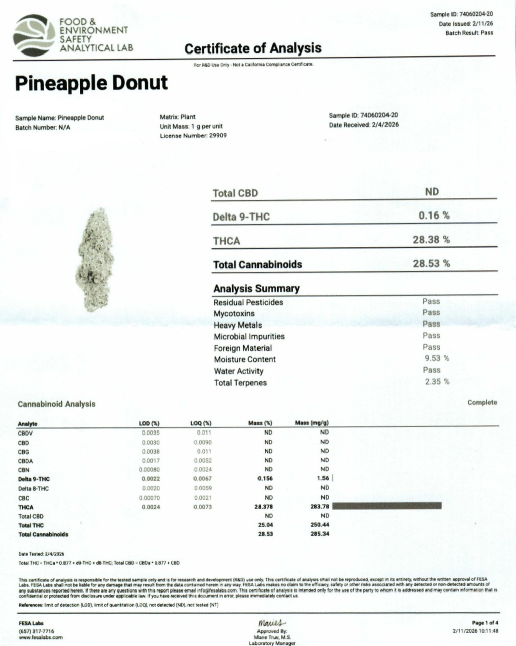 King Cone Pre-Roll - THCA
