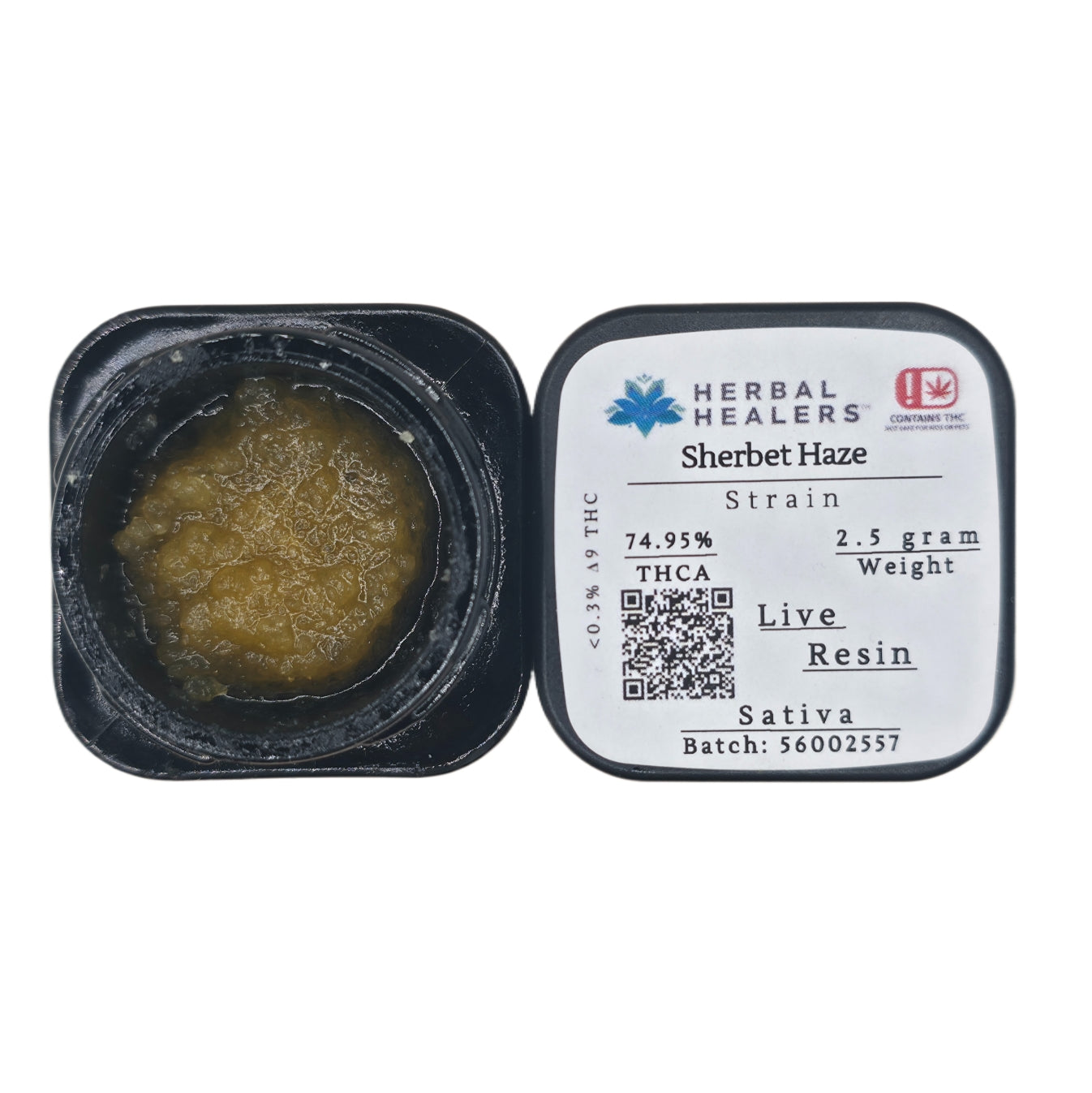 Sherbet Haze Live Resin (Sativa - 74.95% THCA)