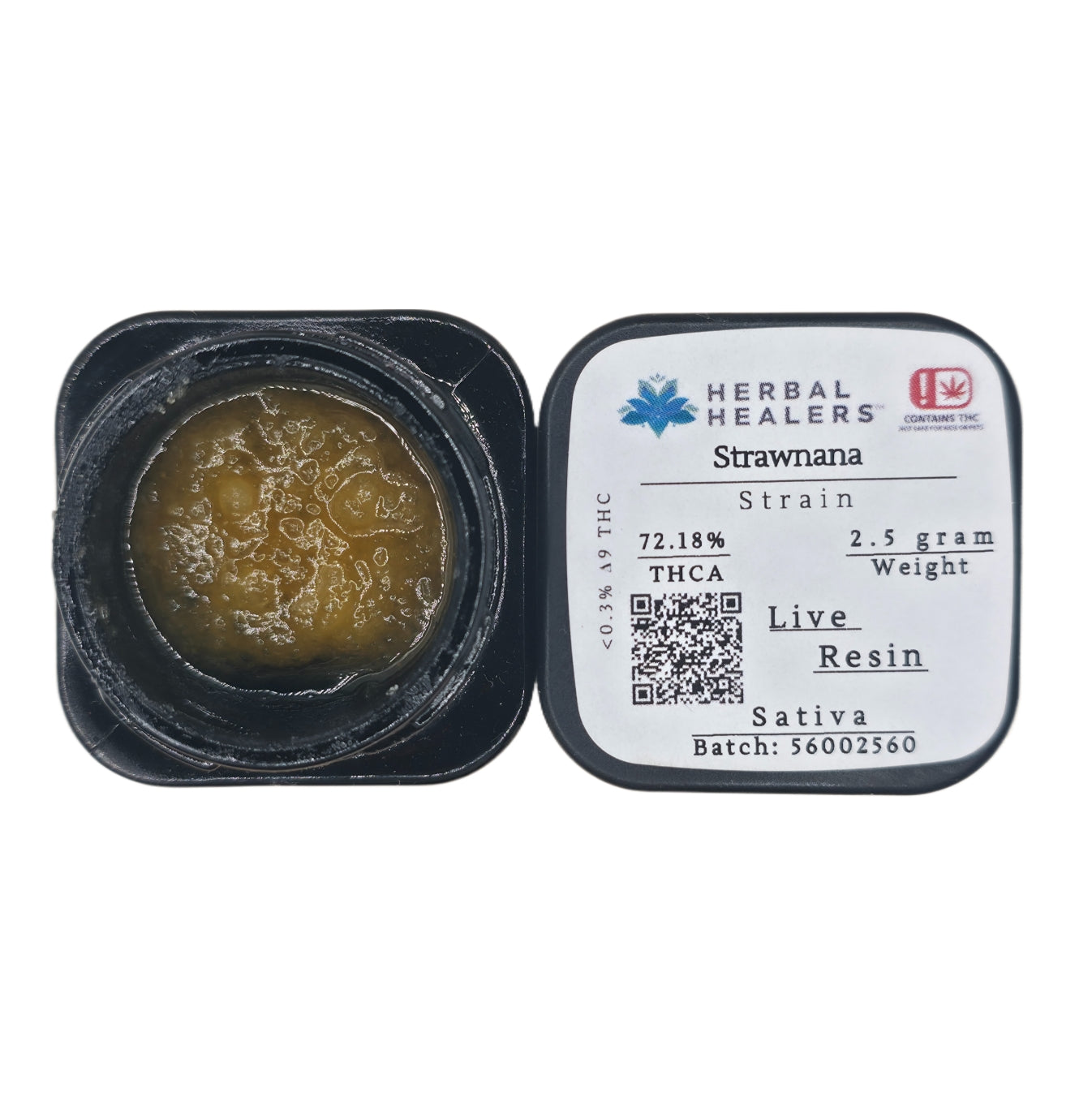 Strawnana Live Resin (Hybrid - 72.18% THCA)