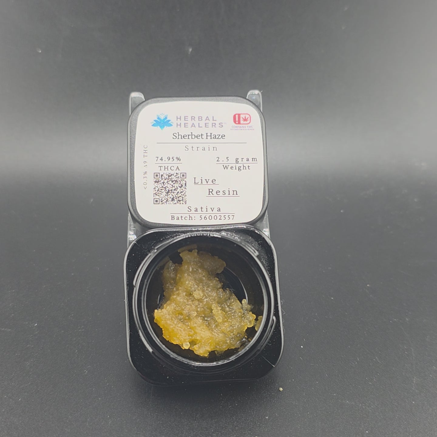Sherbet Haze Live Resin (Sativa - 74.95% THCA)