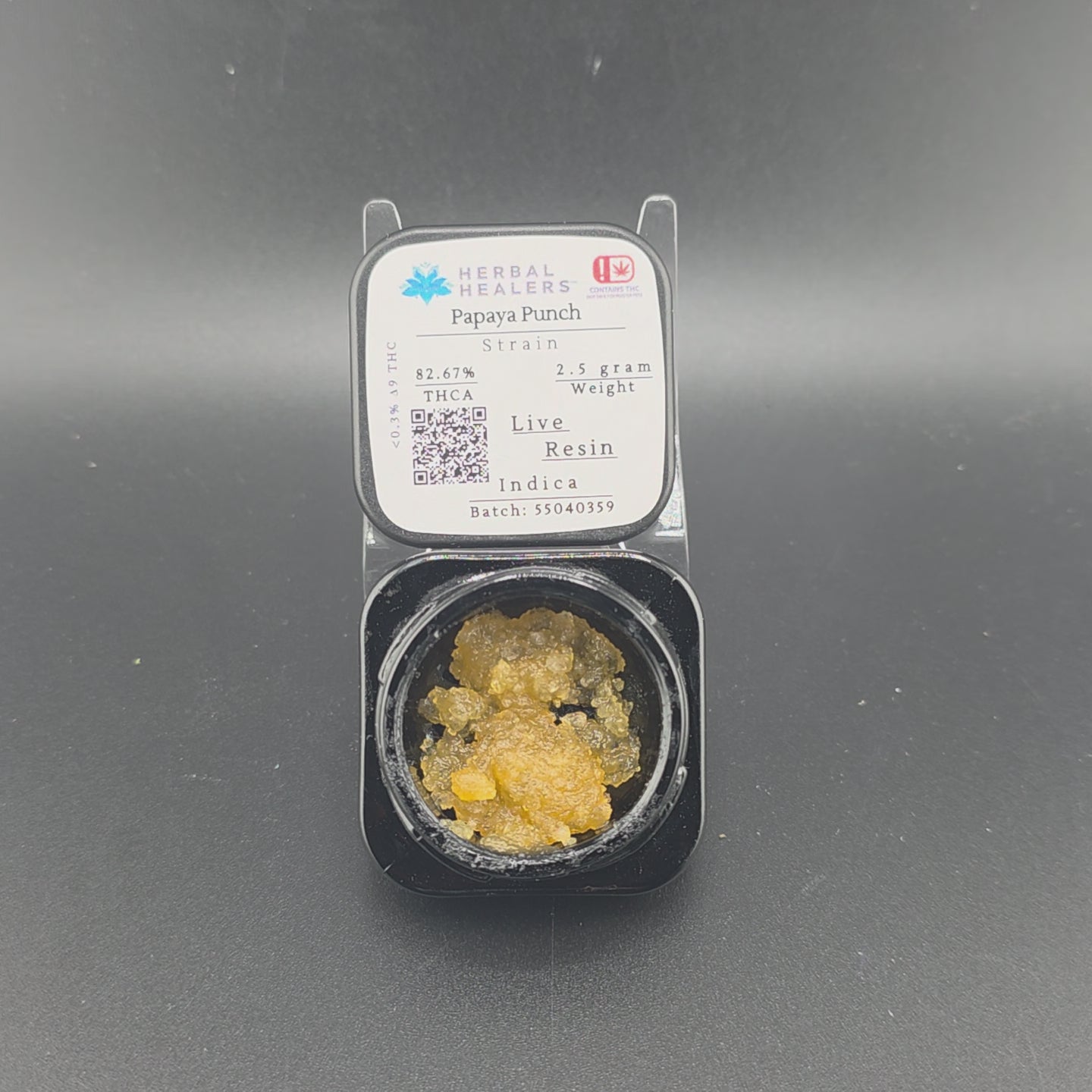 Papaya Punch Live Resin (Indica - 82.67% THCA)