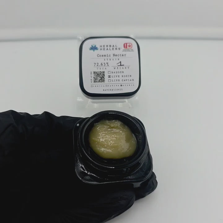 Cosmic Nectar Live Rosin (Hybrid - 72.63% THCA)
